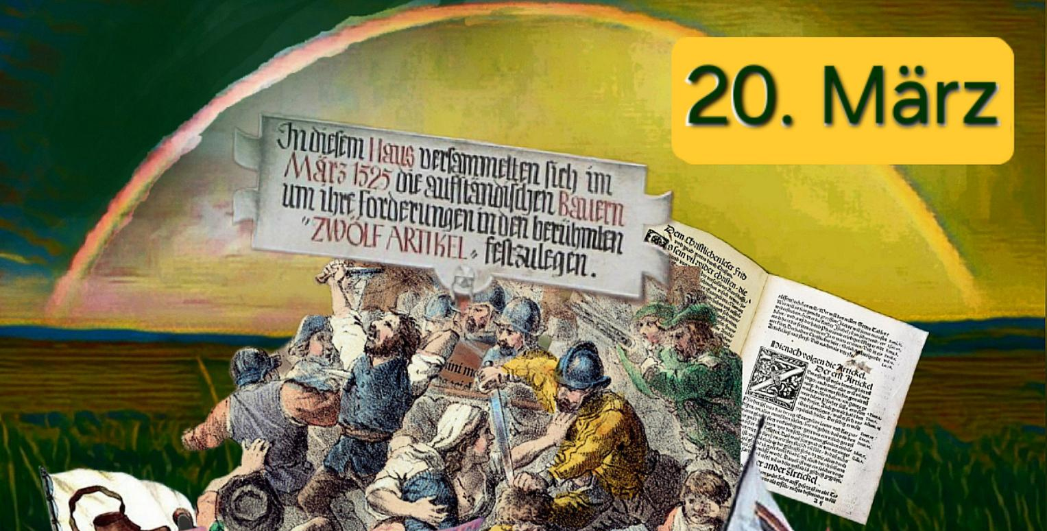 20. März: Gedenk-Wanderung zu den Aufständen von 1525